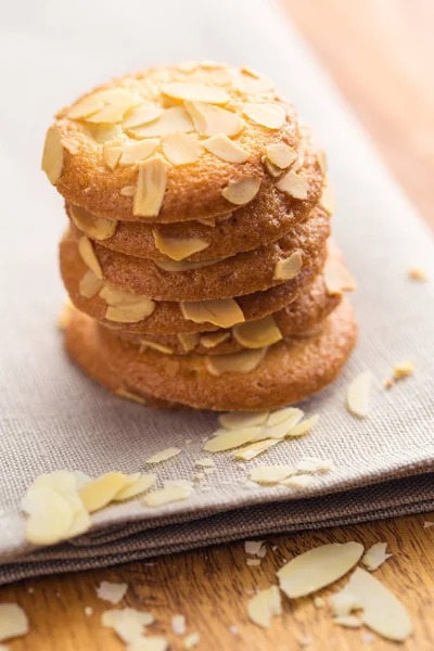 Söt mandel cookies. — Stockfoto