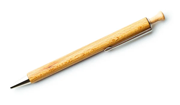 Kugelschreiber aus Holz. — Stockfoto