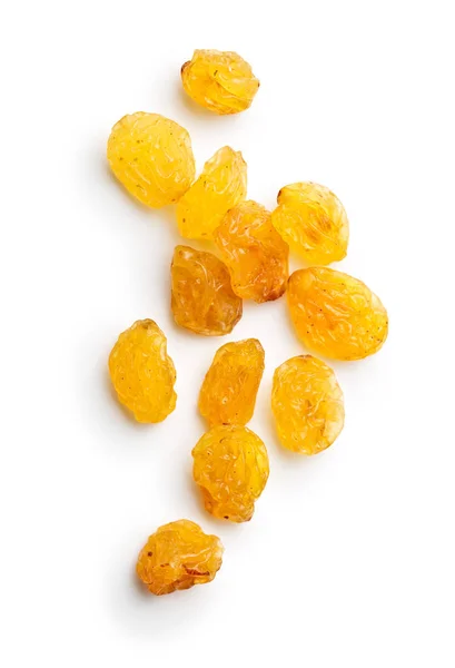 Sweet yellow raisins. Stock Photo