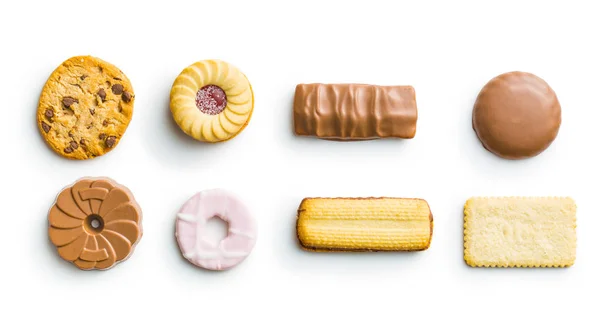 Various sweet biscuit. — Stock Photo, Image