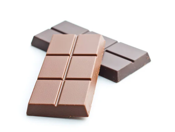 Barras de chocolate doce . — Fotografia de Stock