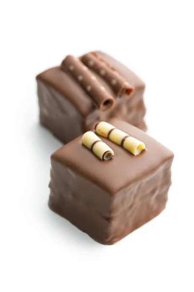 Sobremesa de chocolate doce . — Fotografia de Stock