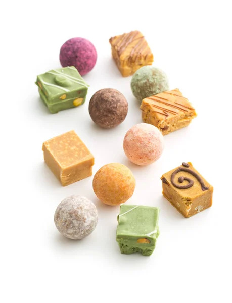 Различные сладкие конфеты . — стоковое фото