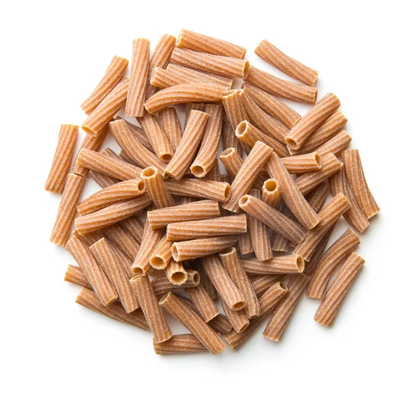 Dried rigatoni pasta. — Stock Photo, Image
