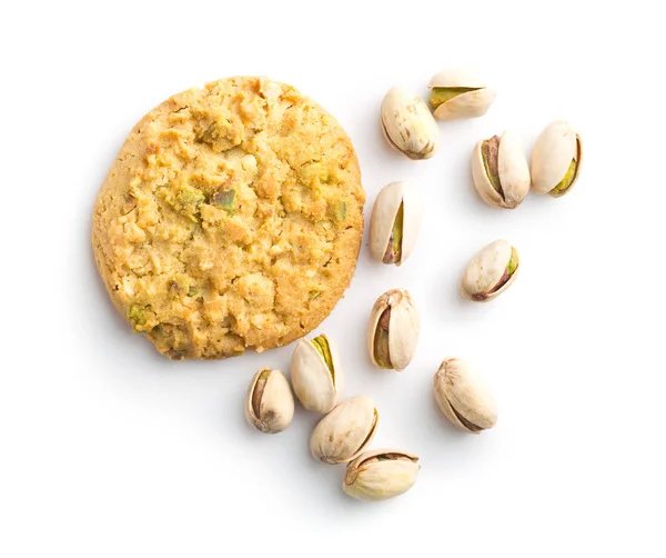 Biscuits aux pistaches douces et noix . — Photo
