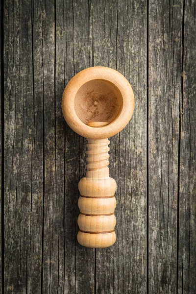 Old wooden nutcracker. — Stock Photo, Image