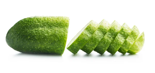 Fresh sliced cucumber. — Stock Photo, Image