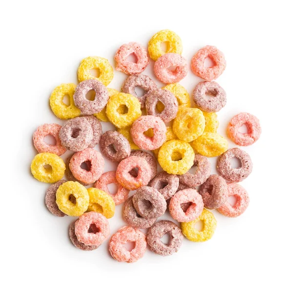 Colorful cereal rings. — Stock Photo, Image