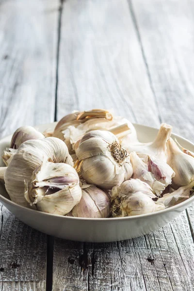 Fresh healthy garlic. — Stock Photo, Image