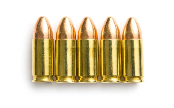 9mm pistol kulor. — Stockfoto