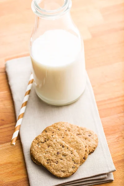 Smakelijke havermout cookies. — Stockfoto