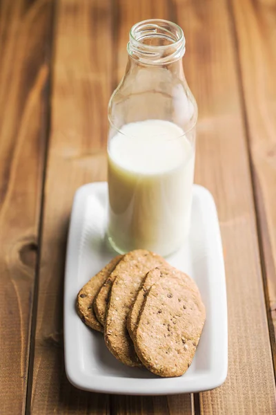 Leckere Haferflockenplätzchen. — Stockfoto