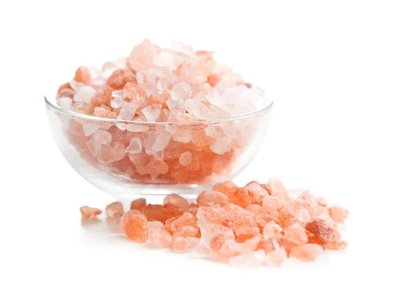 Růžová himálajská sůl — Stock fotografie