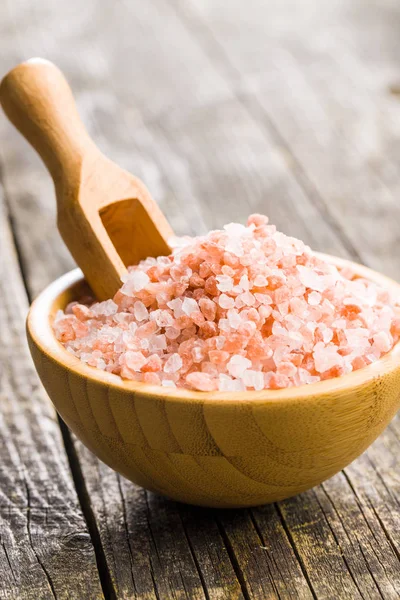 Różowa sól himalajska — Zdjęcie stockowe