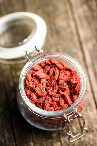 Bagas de goji secas . — Fotografia de Stock