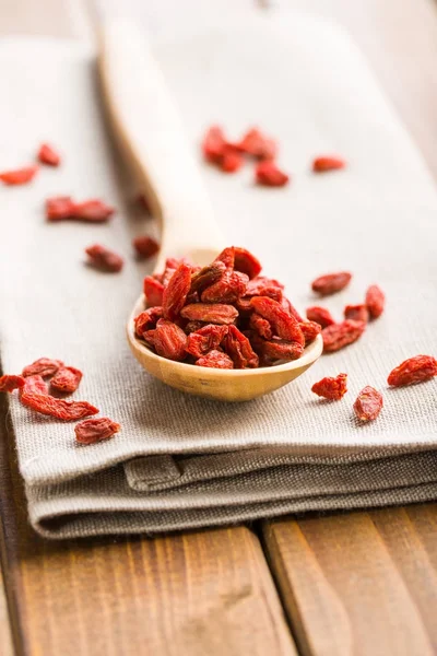 Bacche di goji secche . — Foto Stock