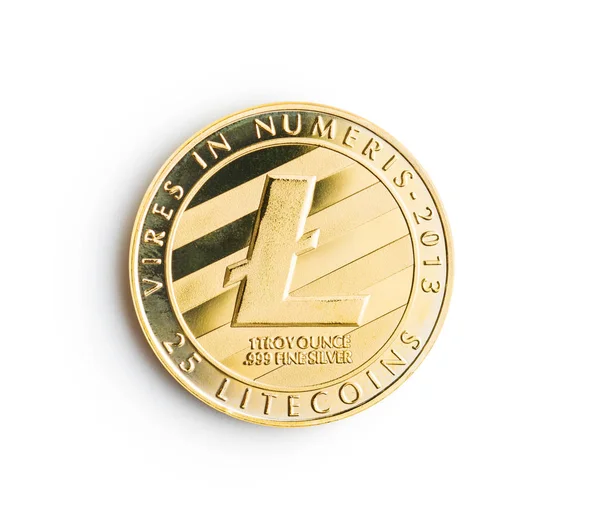 Litecoin. criptomoneda digital . — Foto de Stock