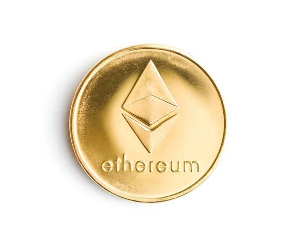 Ethereum. Digital cryptocurrency. — Stock Photo, Image