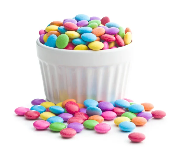 Kleurrijke chocolade snoepjes. — Stockfoto