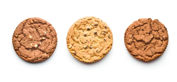 Zoete chocolade koekjes. — Stockfoto