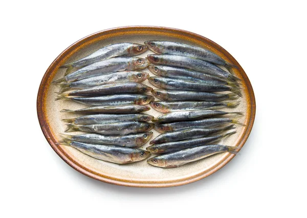 Raw sardines fish. — Stock Photo, Image