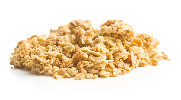 De granola frukostflingor av spannmål. — Stockfoto