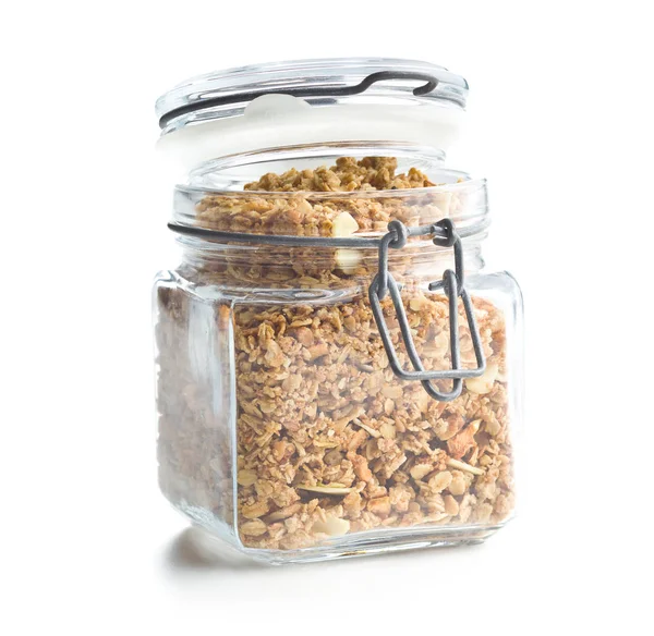 De muesli ontbijtgranen. — Stockfoto