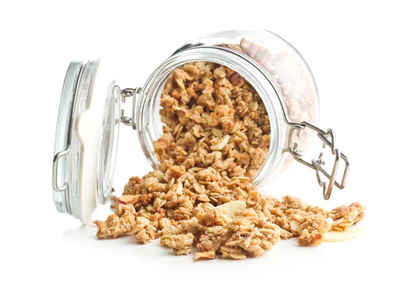 De muesli ontbijtgranen. — Stockfoto