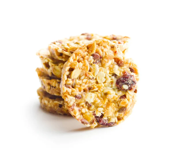 Havermout koekjes, muesli koekjes. — Stockfoto