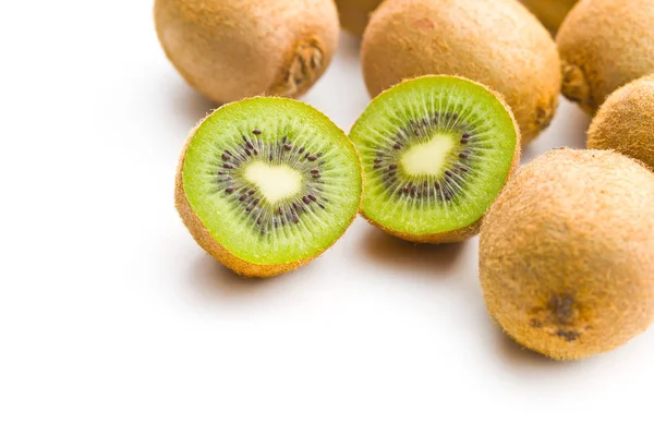 Halved kiwi fruit. — Stock Photo, Image