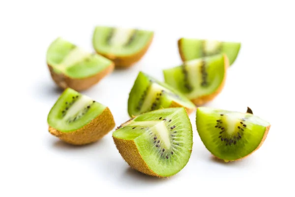 Fruta Kiwi reduzida para metade . — Fotografia de Stock