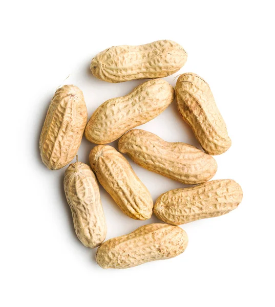 Neloupaných arašídů. — Stock fotografie