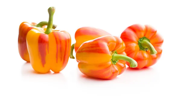 Doppelfarbige Paprika. — Stockfoto