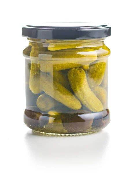 Pickles. Preserved cucumbers. — Stock Photo, Image