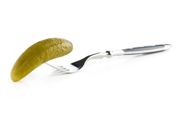 Bevarade gurkor. Välsmakande pickles. — Stockfoto