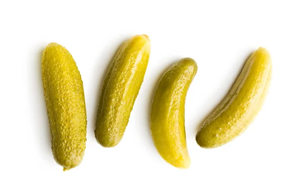 Pepinos conservados. Sabrosos encurtidos . — Foto de Stock