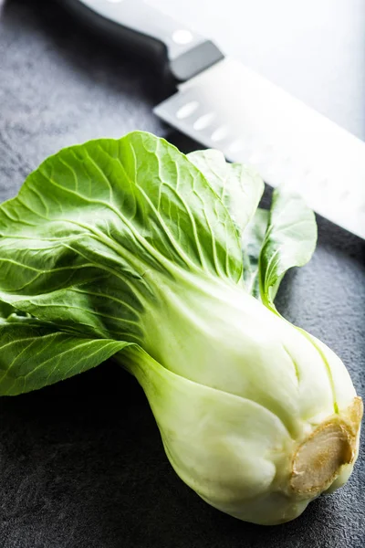 Repolho de Pak choi fresco — Fotografia de Stock