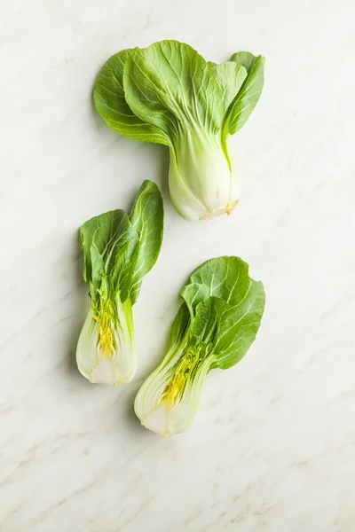 Frischer Pak Choi Kohl. — Stockfoto