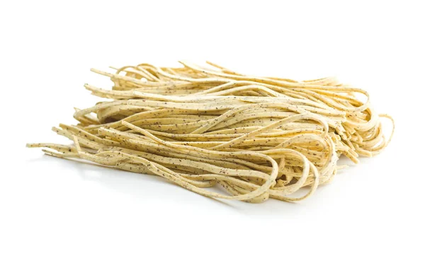 Italské těstoviny tagliolini s lanýži. — Stock fotografie