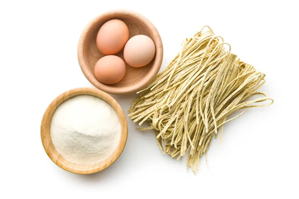 Italiensk pasta tagliolini med tryffel. — Stockfoto