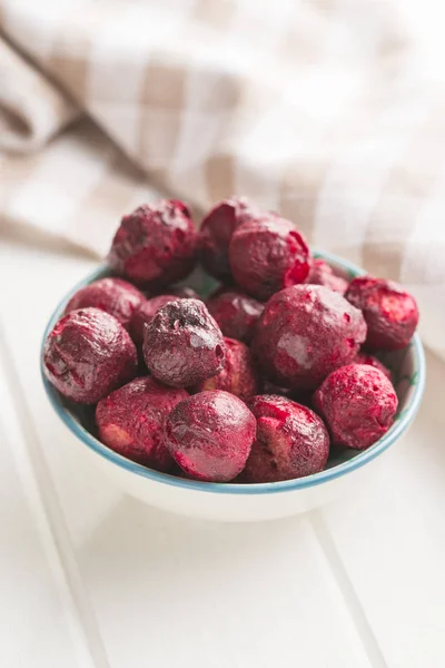 Freeze dried cherries. — Stock Photo, Image