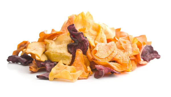 Mixed fried vegetable chips — Stock Photo, Image