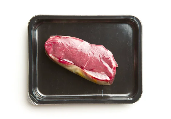 Viande de bœuf crue fraîche . — Photo