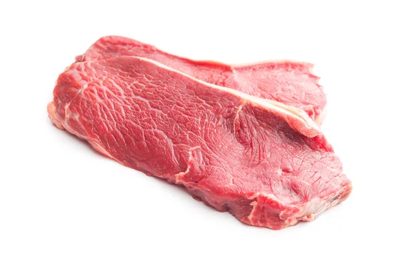 Čerstvé syrové hovězí maso. — Stock fotografie