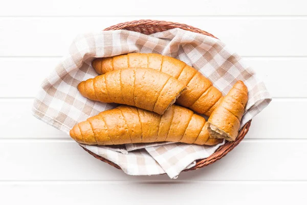 Salty bread rolls. — Stock Photo, Image