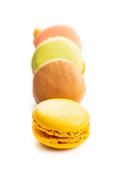 Macarons coloridos doces — Fotografia de Stock