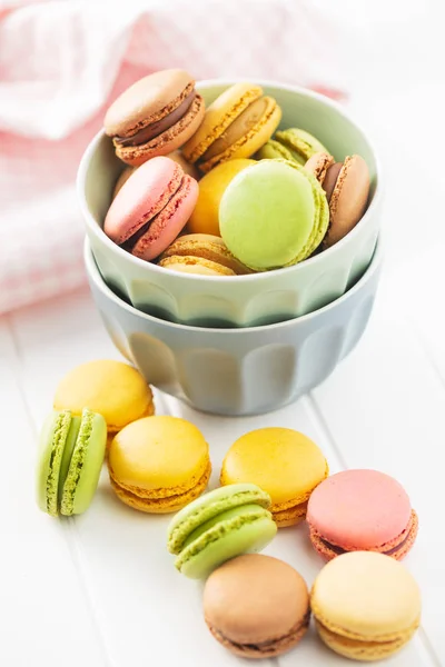 Sweet colorful macarons — Stock Photo, Image