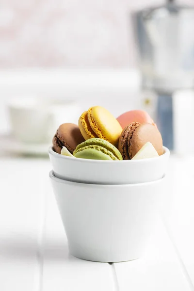 Sweet colorful macarons — Stock Photo, Image