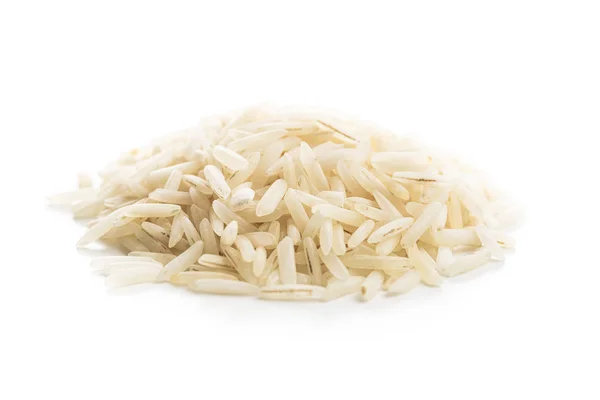 Uncooked indian long rice. — Stock Photo, Image