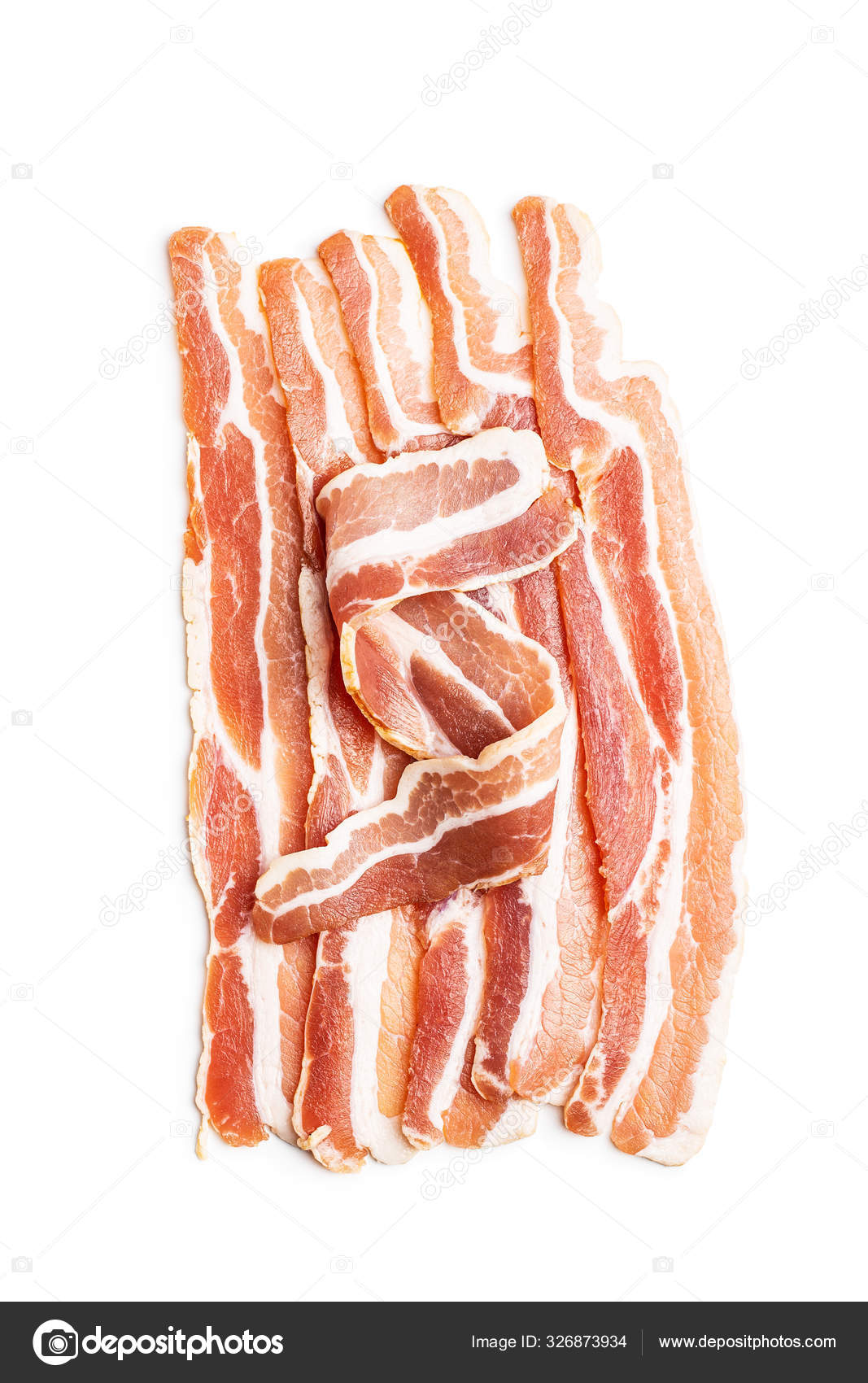 Smoked Bacon Strips Stock Photo Image By C Jirkaejc 326873934